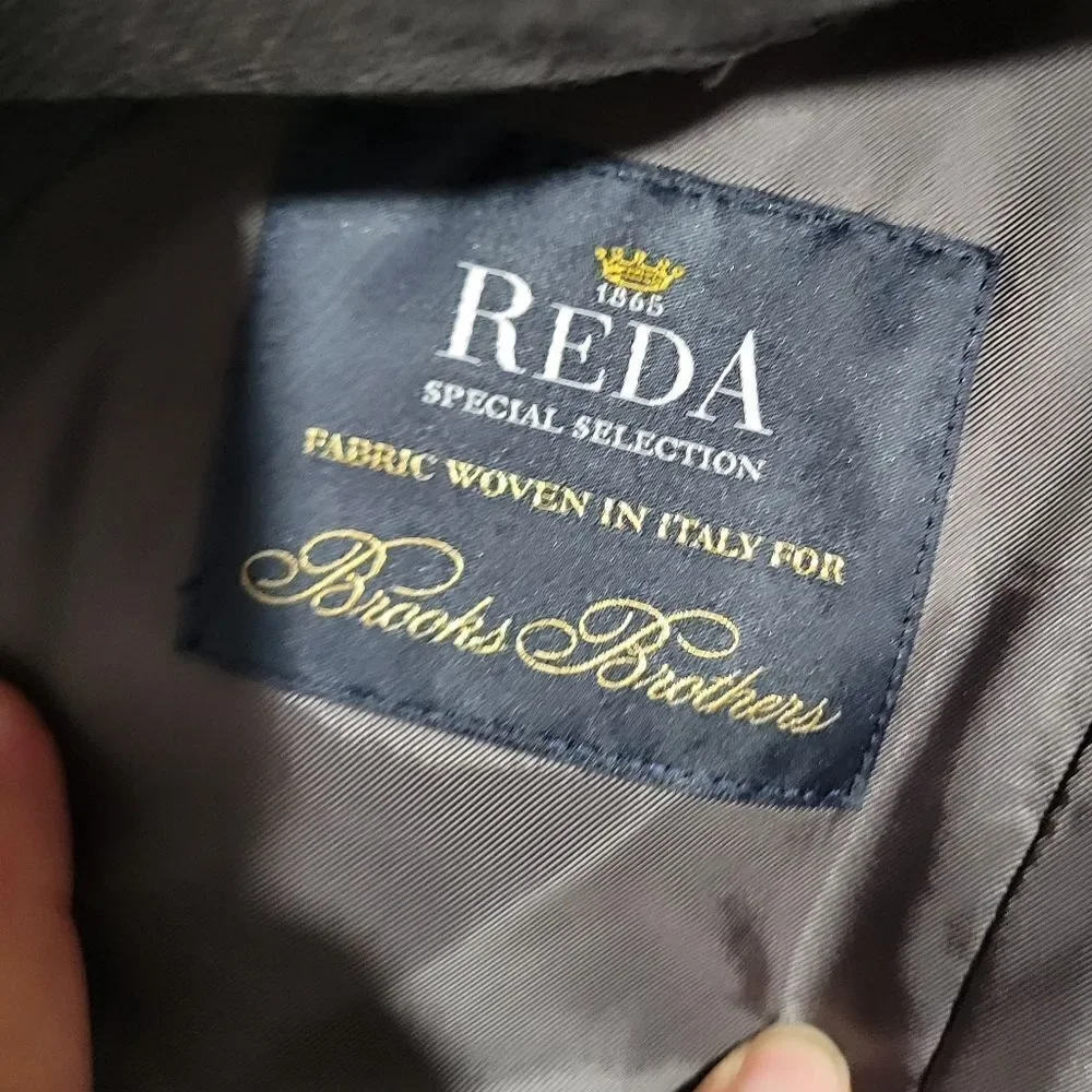 Reda special selection for brooks brother wool blazer